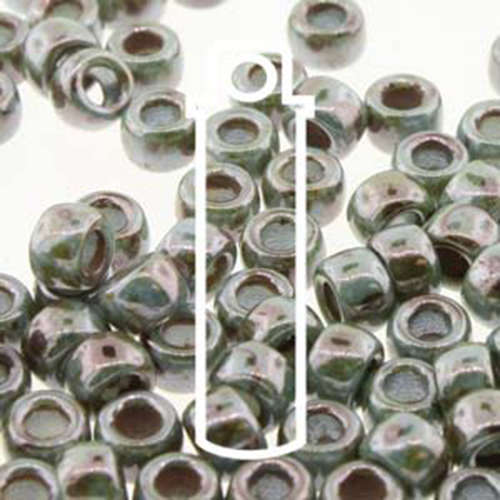 Matubo 8/0 Rocaille Bead - MTB08-03000-65431 - Chalk Lazure Blue - 8gm Tube