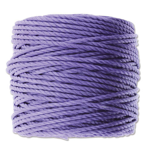 S-Lon Heavy Twist Bead / Macrame Cord (TEX400) - Violet - SL400-VI