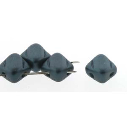Silky 6mm - Pastel Petrol - SQ206-25033 - 40 Bead Strand