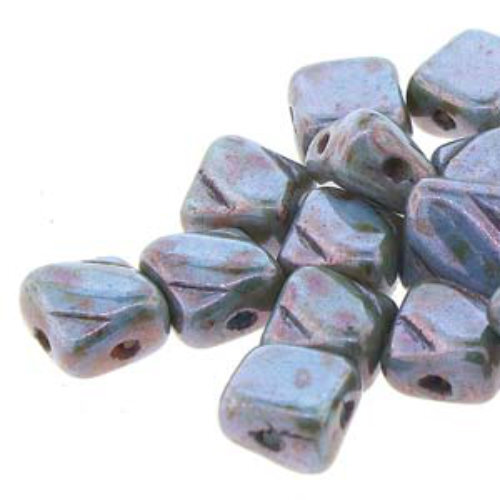 Silky 6mm - Chalk Lazure Blue - SQ206-03000-65431 - 40 Bead Strand