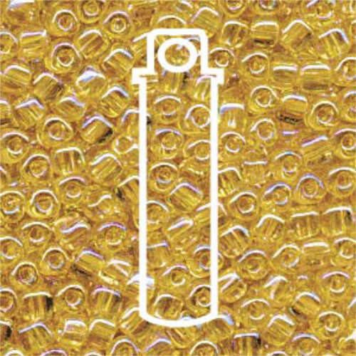 Miyuki 10/0 Triangle Bead - TR10-1152 - Amber Iris - 24gm Tube