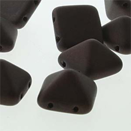 Pyramid Stud 12mm - Matte Jet Lila Vega - PYR1223980-85726 - 12 Bead Strand