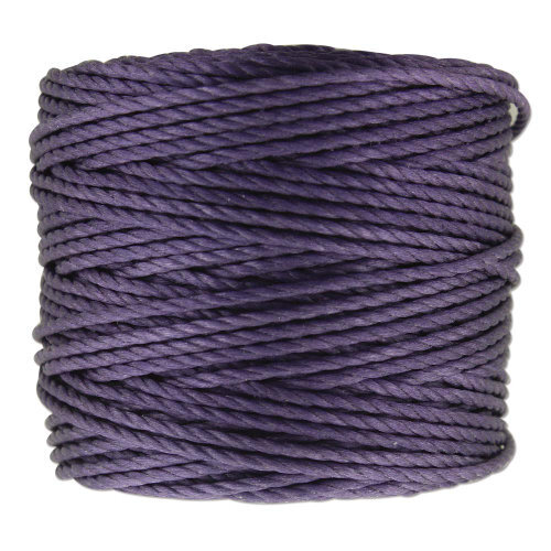 S-Lon Heavy Twist Bead / Macrame Cord (TEX400) - Medium Purple - SL400-MDP