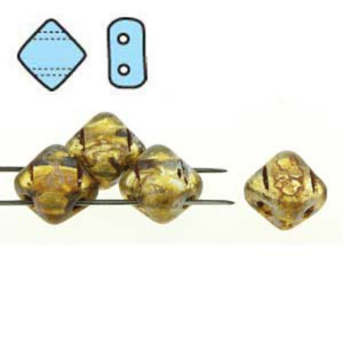Silky 6mm - Crystal Picasso - SQ206-00030-43400 - 40 Bead Strand