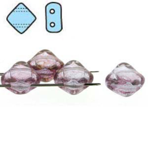 Silky 6mm - Alexandrite Pink Luster - SQ206-20210-15495 - 40 Bead Strand