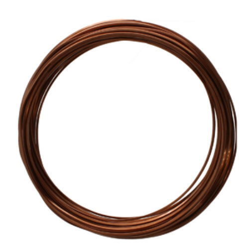 Tarnish Resistant Soft Temper Antique Copper 21 Gauge Square Wire - 7yd / 6.4m Spool - CW21SQ-AC-7
