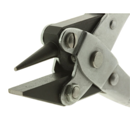 Parallel Pliers Round Nose / Flat Nose 140mm - With Spring - PL355
