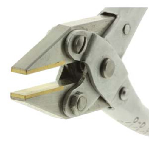 Parallel Pliers Brass Jaw Flatnose 125mm - No Spring - PL346