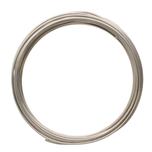 Tarnish Resistant Soft Temper Stainless Steel 16 Gauge Round Wire - 5yd / 4.5m Spool - CW16R-SS-5
