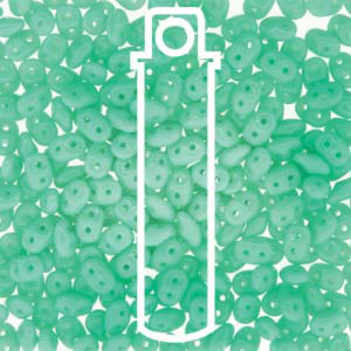 Mini Duo 2mm x 4mm - DU0463130 - Turquoise Green - 8gm Tube