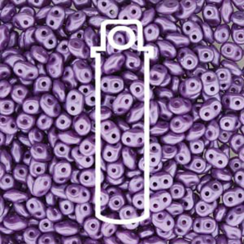 Mini Duo 2mm x 4mm - DU0425012 - Pastel Lilac - 8gm Tube