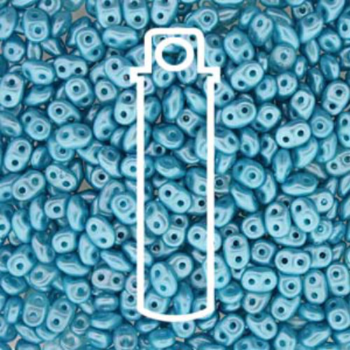 Mini Duo 2mm x 4mm - DU0425019 - Pastel Aqua - 8gm Tube