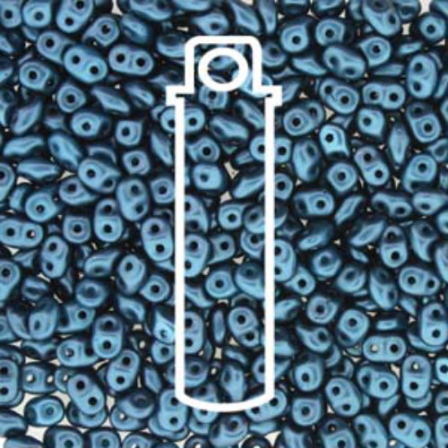 Mini Duo 2mm x 4mm - DU0425033 - Pastel Petrol - 8gm Tube