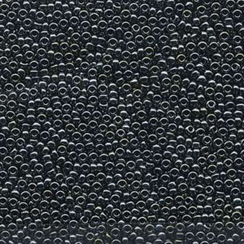 Miyuki 11/0 Rocaille Bead - 11-9464 - Light Gunmetal - 250gm Bag