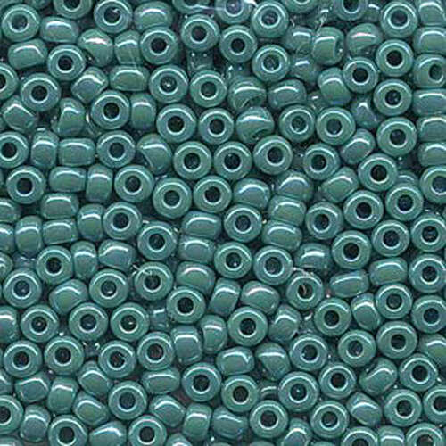 Miyuki 6/0 Rocaille Bead - 6-9412R - Opaque Turquoise Green AB - 250gm Bag
