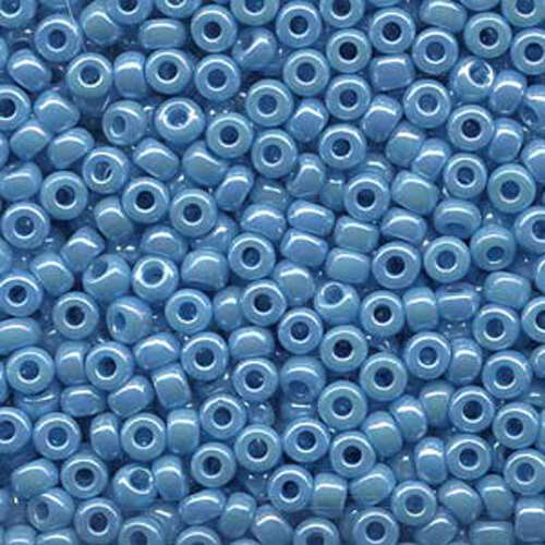 Miyuki 6/0 Rocaille Bead - 6-9413R - Opaque Turquoise Blue AB - 250gm Bag