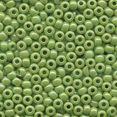 Miyuki 6/0 Rocaille Bead - 6-9416R - Opaque Chartreuse AB - 250gm Bag