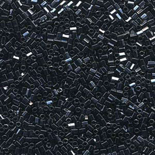 Miyuki 11/0 Delica Hex Cut Bead - 11C-9451 - Gunmetal - 250gm Bag