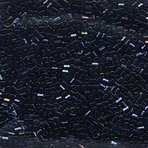 Miyuki 11/0 Delica Hex Cut Bead - 11C-9452 - Metallic Dark Blue Iris - 250gm Bag