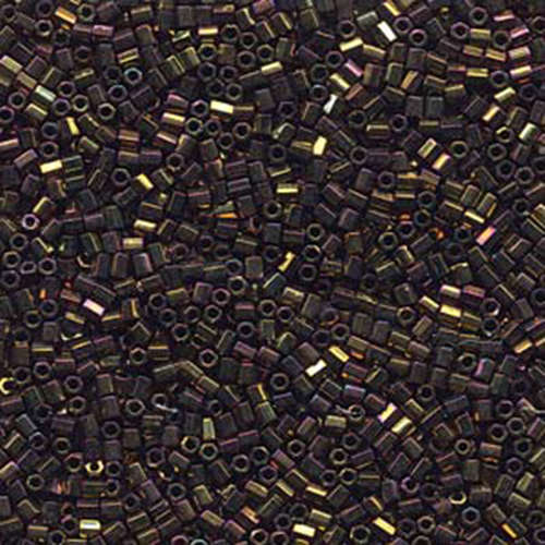 Miyuki 11/0 Delica Hex Cut Bead - 11C-9462 - Metallic Gold Iris - 250gm Bag