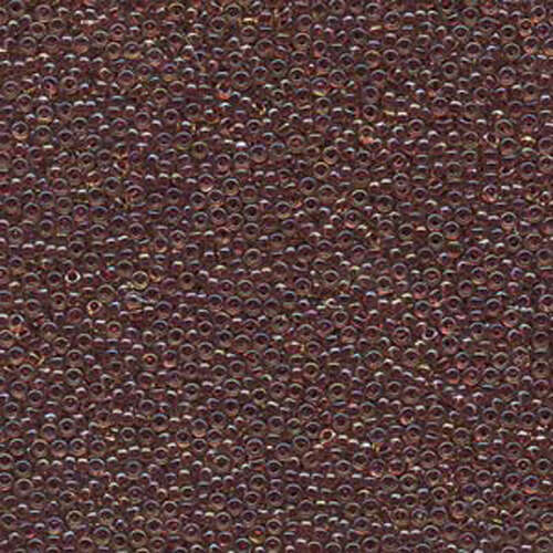 Miyuki 15/0 Rocaille Bead - 15-9336 - Wine Lined Peridot Luster - 250gm Bag