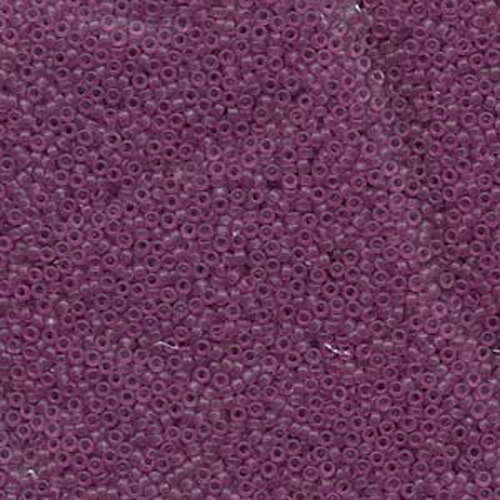 Miyuki 15/0 Rocaille Bead - 15-91620 - Semi Matte Transparent Lavender - 250gm Bag