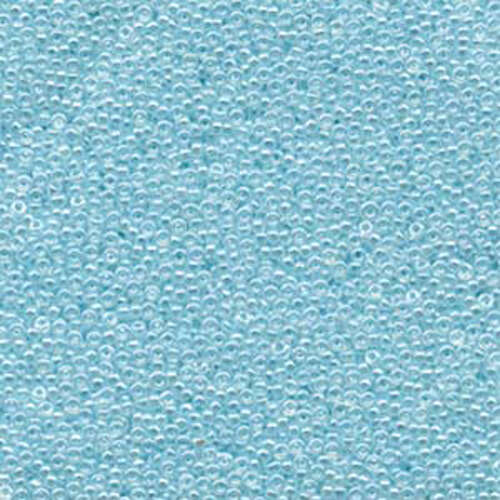Miyuki 15/0 Rocaille Bead - 15-9522 - Light Aqua Ceylon - 250gm Bag