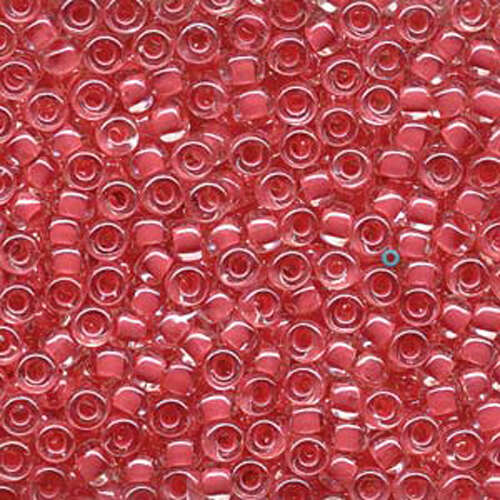 Miyuki 6/0 Rocaille Bead - 6-9204 - Coral Lined Crystal - 250gm Bag