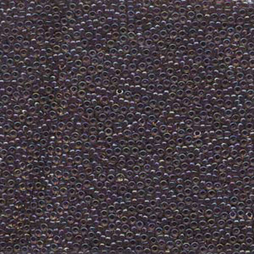 Miyuki 15/0 Rocaille Bead - 15-91839 - Dark Amethyst Lined Topaz AB - 250gm Bag