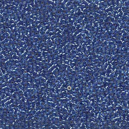 Miyuki 15/0 Rocaille Bead - 15-919 - Silver Lined Sapphire - 250gm Bag