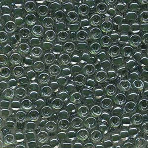 Miyuki 6/0 Rocaille Bead - 6-9217 - Forest Green Lined Crystal - 250gm Bag