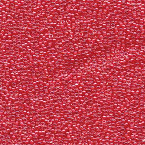 Miyuki 15/0 Rocaille Bead - 15-9204 - Coral Lined Crystal - 250gm Bag