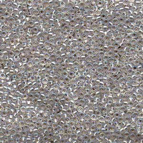 Miyuki 11/0 Rocaille Bead - 11-91001 - Crystal AB - 250gm Bag