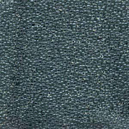 Miyuki 15/0 Rocaille Bead - 15-9217 - Forest Green Lined Crystal - 250gm Bag