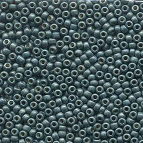 Miyuki 8/0 Rocaille Bead - 8-94217F - Matte Duracoat Galvanized Seafoam - 250gm Bag