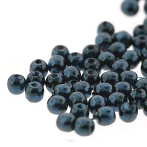 2mm Czech Glass Pearl - 150 Bead Strand - PRL02-70467 - Montana