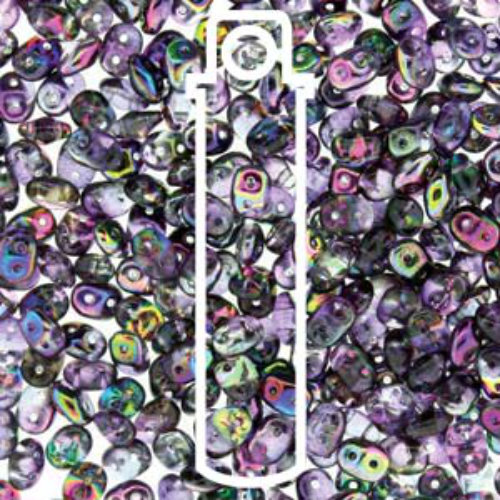 Mini Duo 2mm x 4mm - DU0400030-95500 - Magic Violet Grey - 8gm Tube