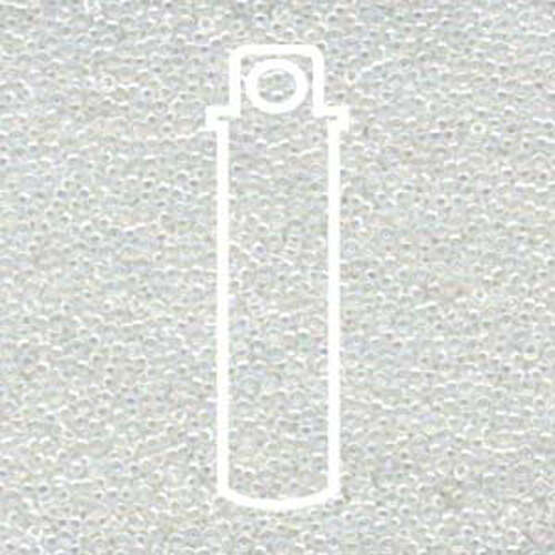 Miyuki 15/0 Rocaille Bead - 15-9470 - Opal AB - 8.2gm Tube