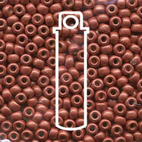 Miyuki 6/0 Rocaille Bead - 6-94208F - Matte Duracoat Galvanized Berry - 20gm Tube