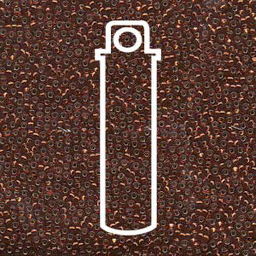 Miyuki 15/0 Rocaille Bead - 15-911D - Silver Lined Dark Ruby - 8.2gm Tube