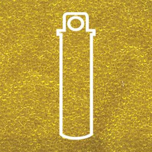Miyuki 15/0 Rocaille Bead - 15-9136 - Transparent Yellow - 8.2gm Tube
