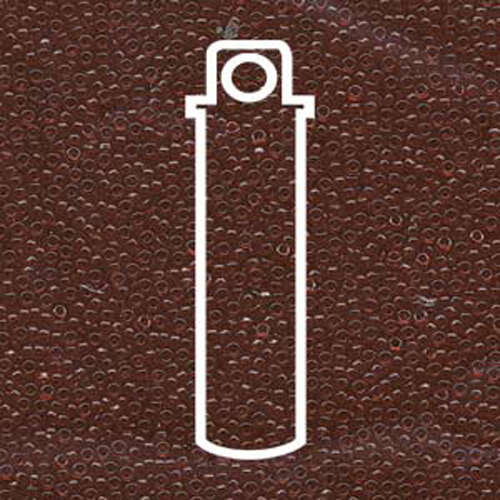 Miyuki 15/0 Rocaille Bead - 15-9141D - Transparent Dark Ruby - 8.2gm Tube