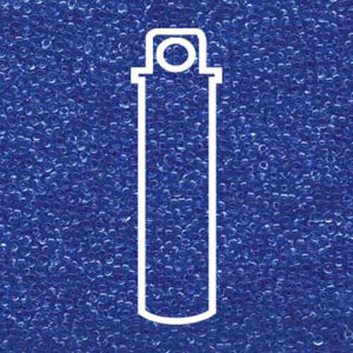 Miyuki 15/0 Rocaille Bead - 15-9150 - Transparent Sapphire - 8.2gm Tube