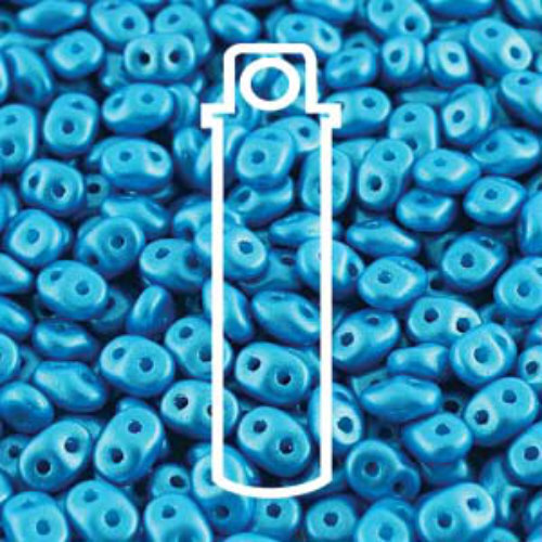 Super Duo 2.5mm x 5mm - DU0502010-24009 - Pearl Shine Azuro - 22.5gm Tube