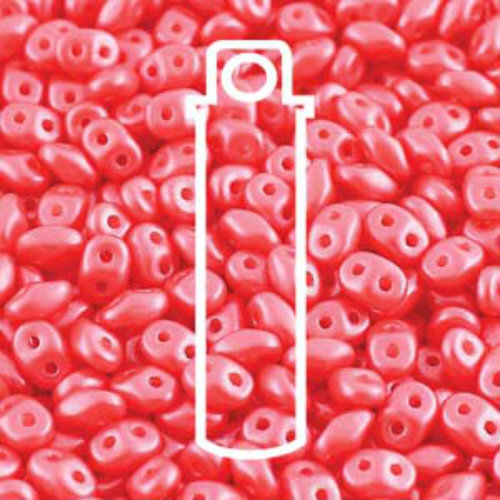 Super Duo 2.5mm x 5mm - DU0502010-24003 - Pearl Shine Rose - 22.5gm Tube