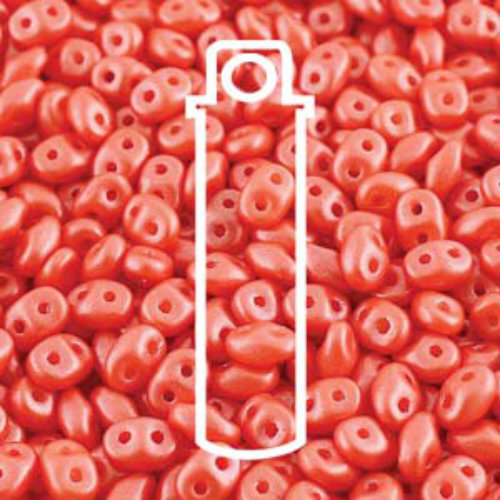 Super Duo 2.5mm x 5mm - DU0502010-24006 - Pearl Shine Light Coral - 22.5gm Tube
