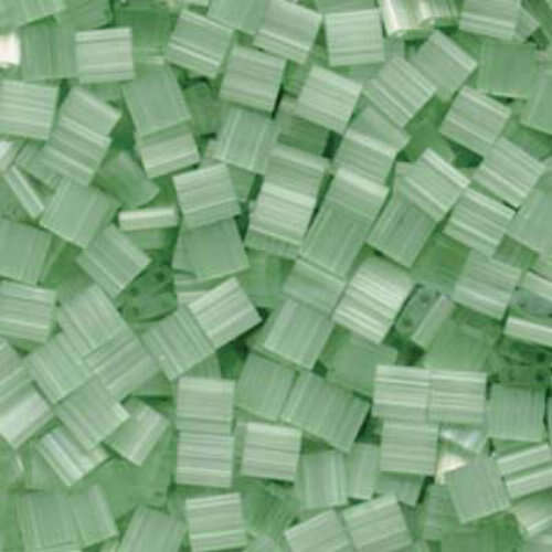 Miyuki Tila Bead - TL2559 - Silk Pale Green - 50gm Bag