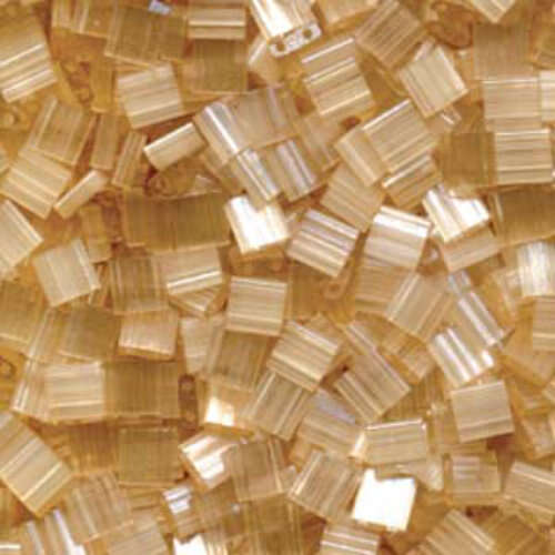 Miyuki Tila Bead - TL2593 - Silk Pale Light Orange - 50gm Bag