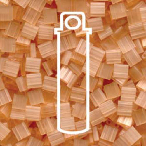 Miyuki Tila Bead - TL2555 - Silk Pale Light Coral - 7.2gm Tube