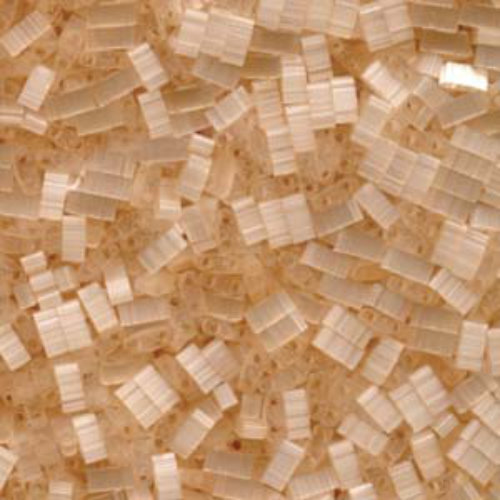 Miyuki Half Tila Bead - TLH2552 - Silk Pale Peach - 50gm Bag